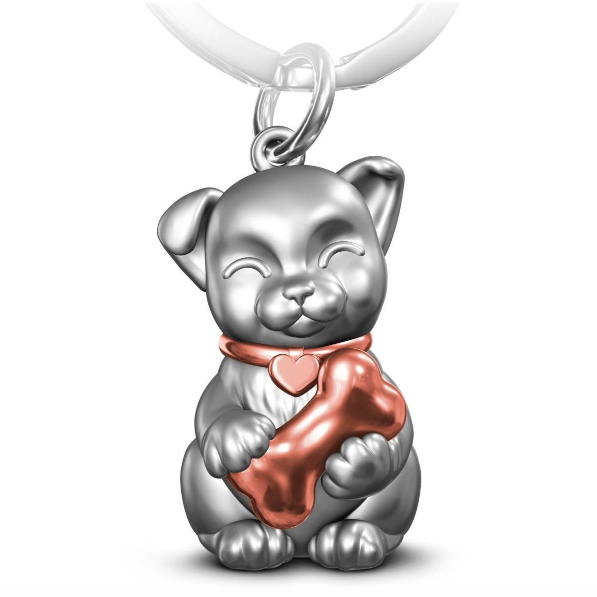 Porte-clés « Puppy » pour chien, joli pendentif en forme de chiot, porte-bonheur et cadeau pour les amoureux des chiens