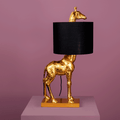 Giraffe Lucie Table Lamp, Black/Gold, 35 x 28 x 70 cm