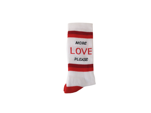 Chaussettes More Love Please | Oggetti di design e regali originali