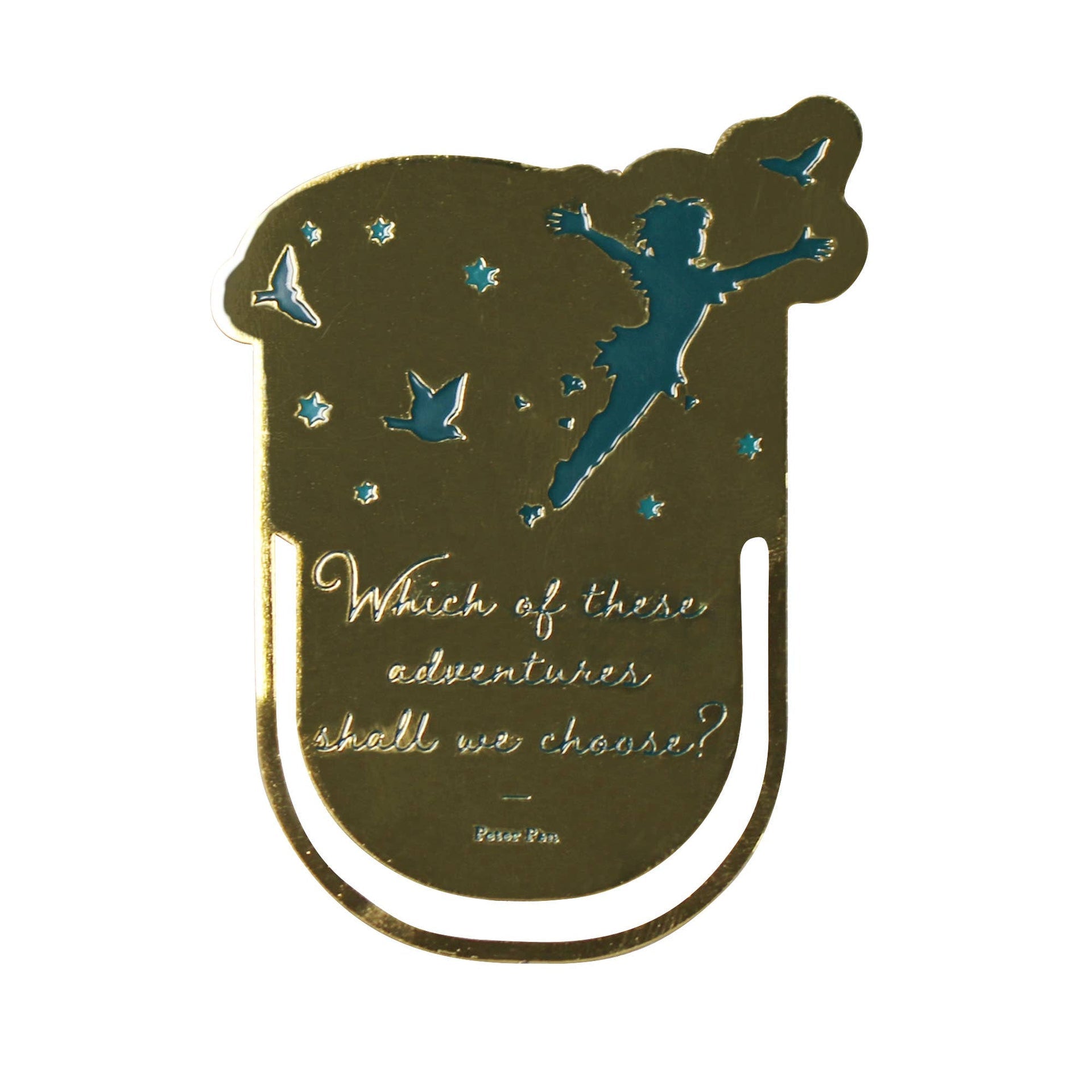 Marque-page métal GOSH - Neverland