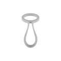 Accessoires | Flaschenkrawatte – Hellgrau