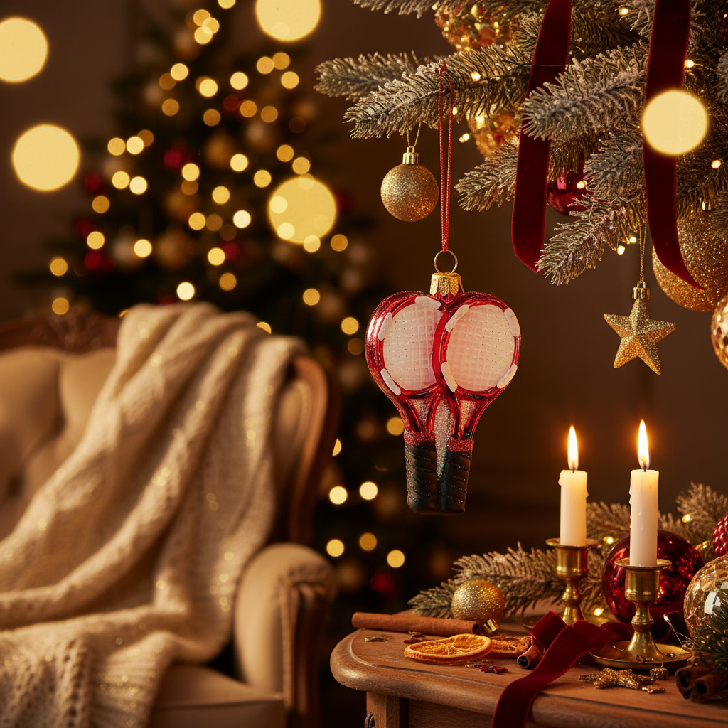 Boule de Noël Raquettes de Tennis | Oggetti di design e regali originali