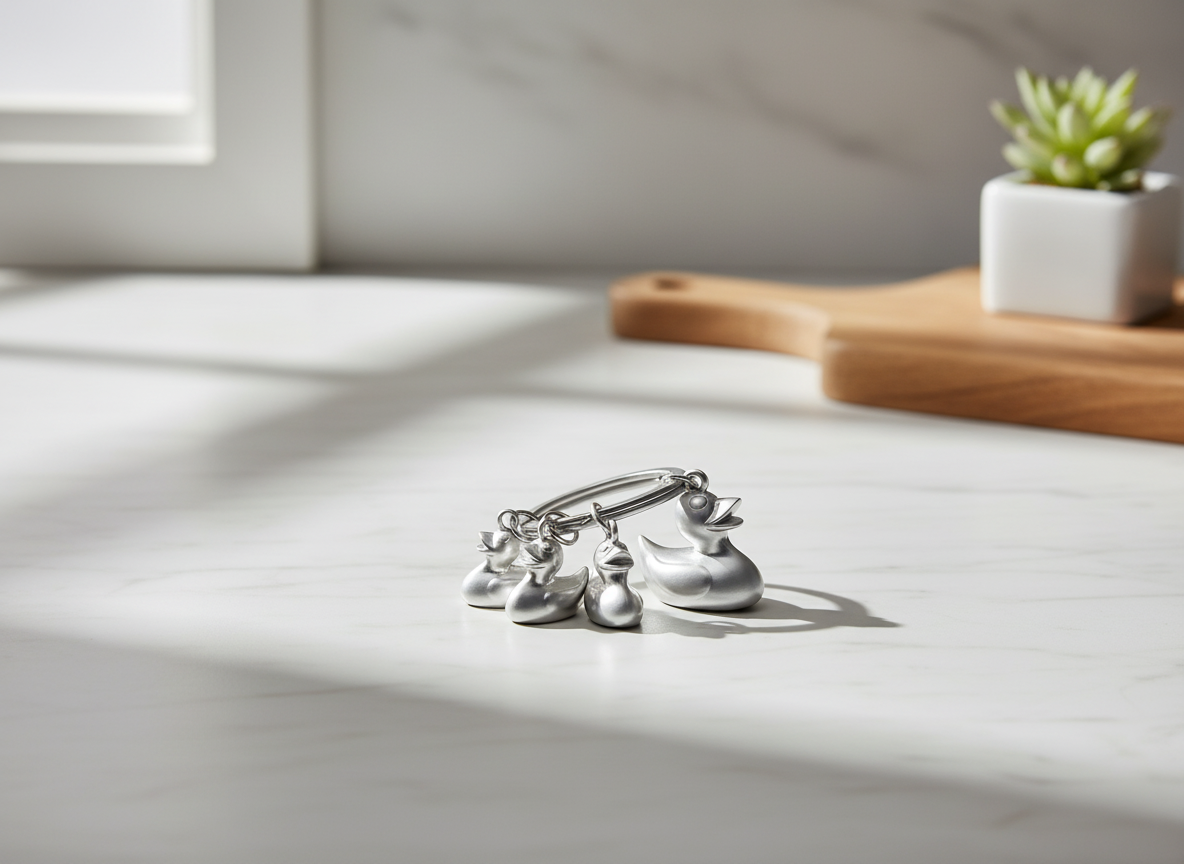 Portachiavi della famiglia delle anatre