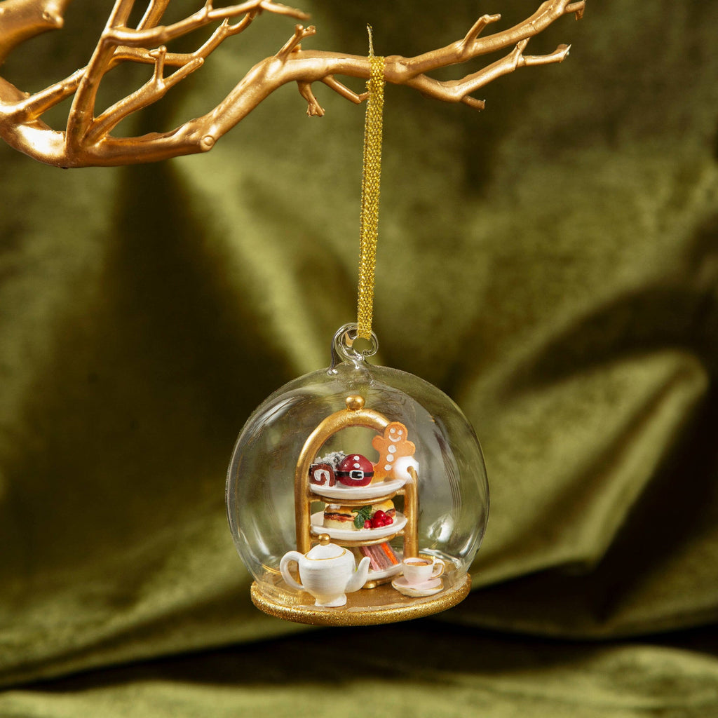 Weihnachtskugel Teatime-Kuppel