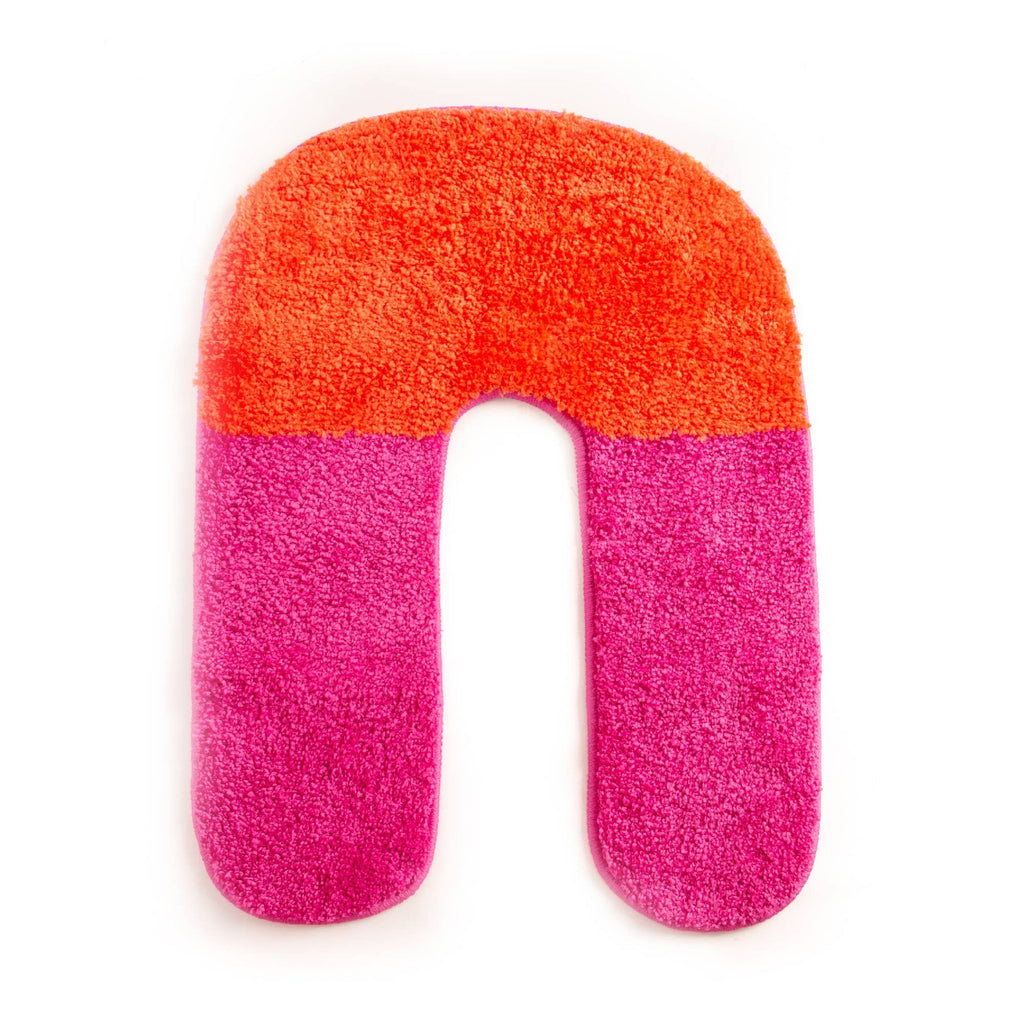 Tapis de Bain "u" Rose Helio Ferretti Vue 1