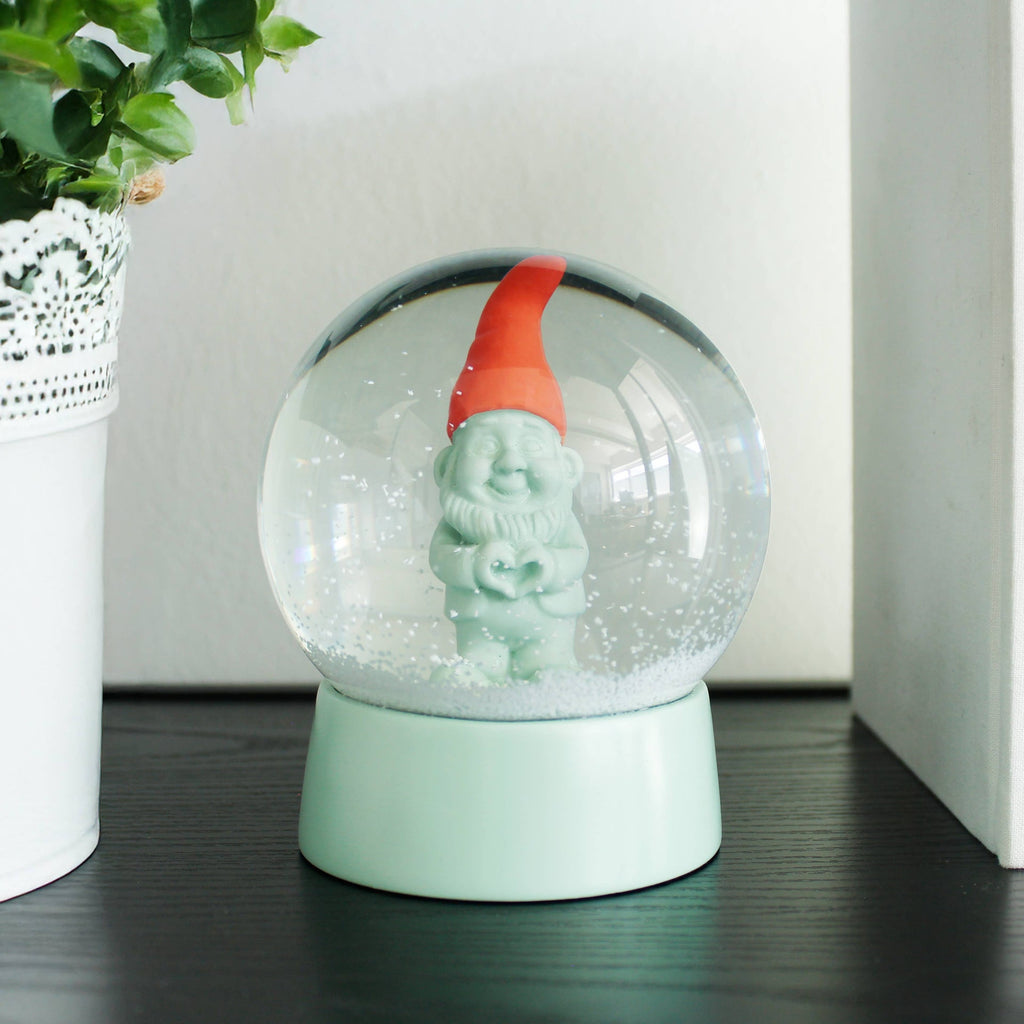 Boule à neige Nain de Jardin Cœur | Design e regali originali