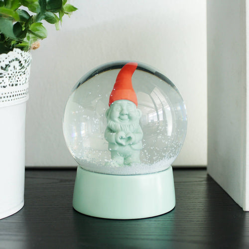 Boule à neige Nain de Jardin Cœur