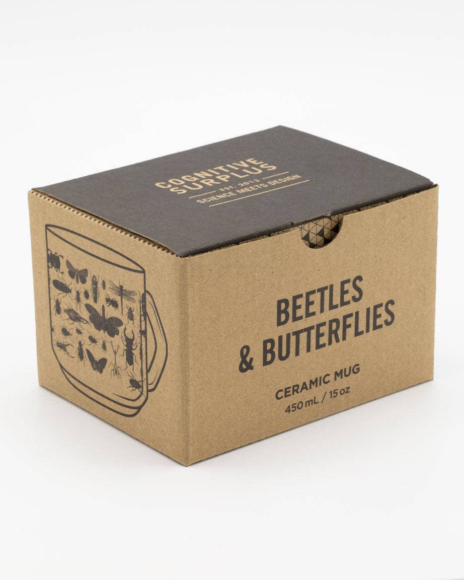 Design-lahja – Mug Insectes – produit scientifique Cognitive Surplus EU, vue 3