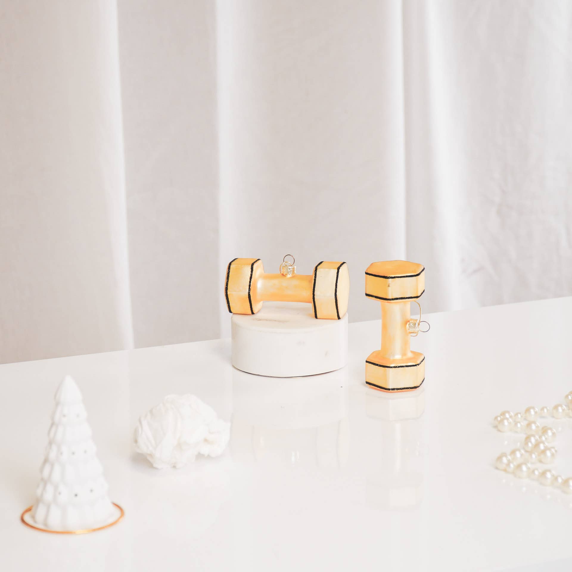 Oggetto regalo di design – boule de noel poids libre 