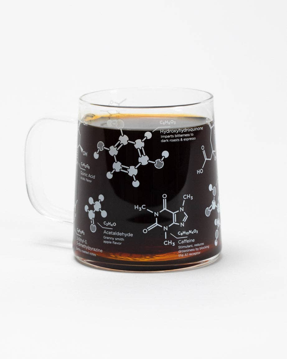 Design-lahja – Mug Coffee Chimie (295 ml) – produit scientifique Cognitive Surplus EU, vue 2
