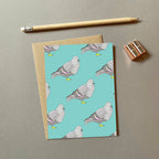 Carte de vœux Pigeons | Objetos de diseño y regalos originales
