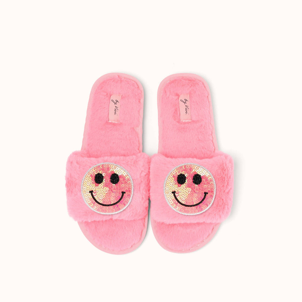 Paire de broches pour Chaussons - Smiley Rose | Design e regali originali
