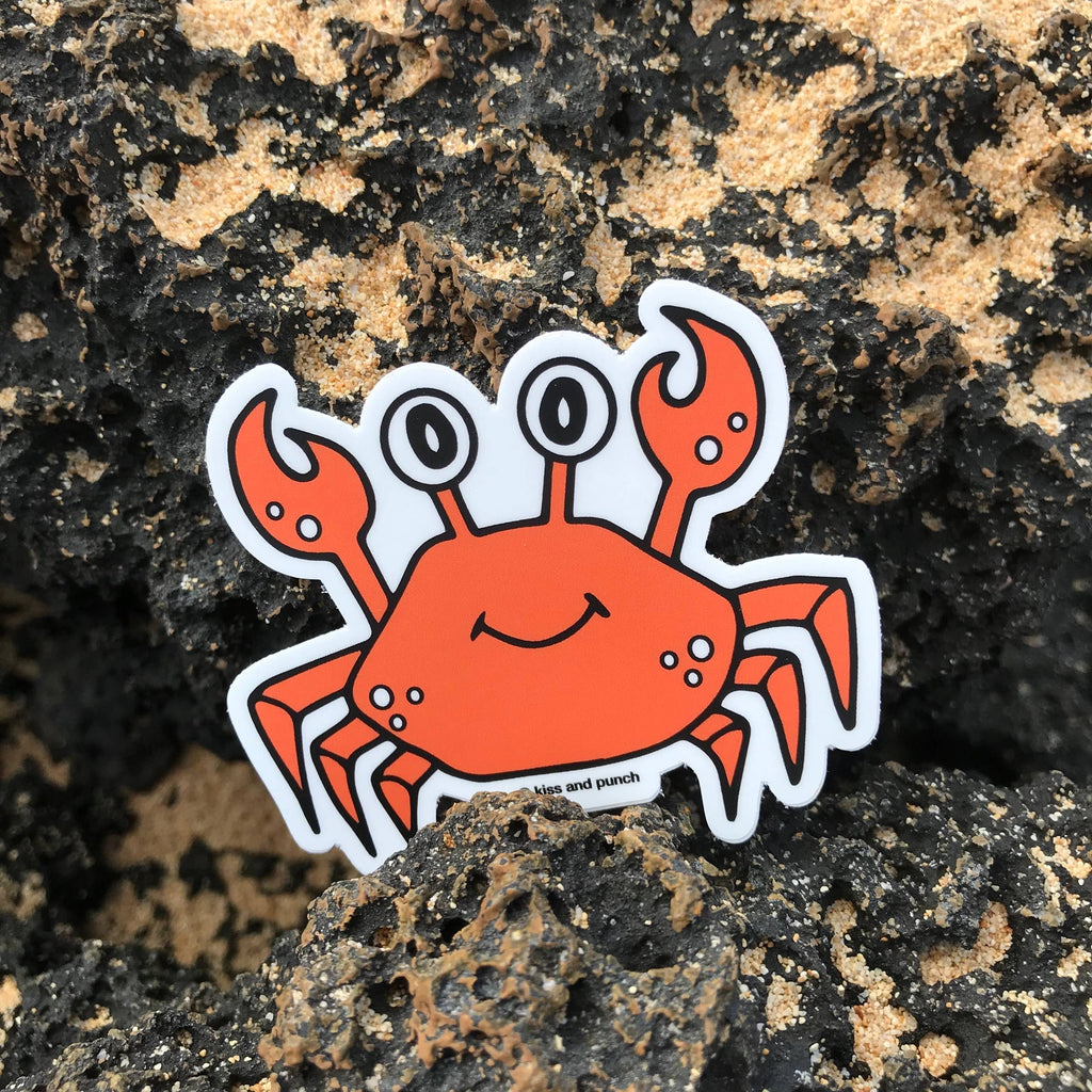 Sticker Crabe Cute | Objetos de diseño y regalos originales