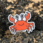 Sticker Crabe Cute | Objetos de diseño y regalos originales