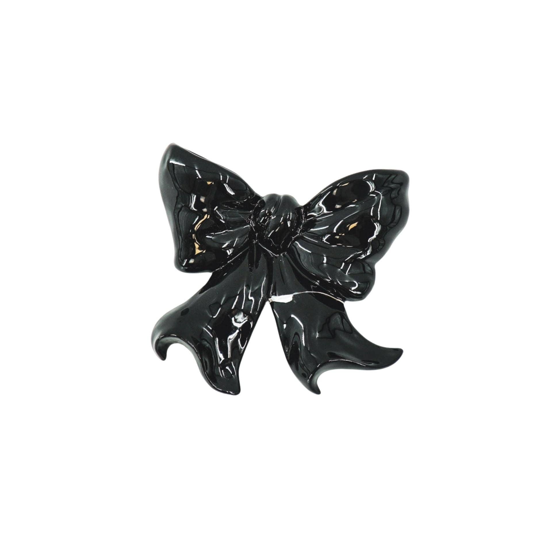 Vase mural- Vase Bol- Céramique- Noir- 19x18,5x5,5 cm | Designproducten en originele cadeaus