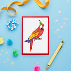 Carte d'anniversaire Perroquet | Objetos de diseño y regalos originales