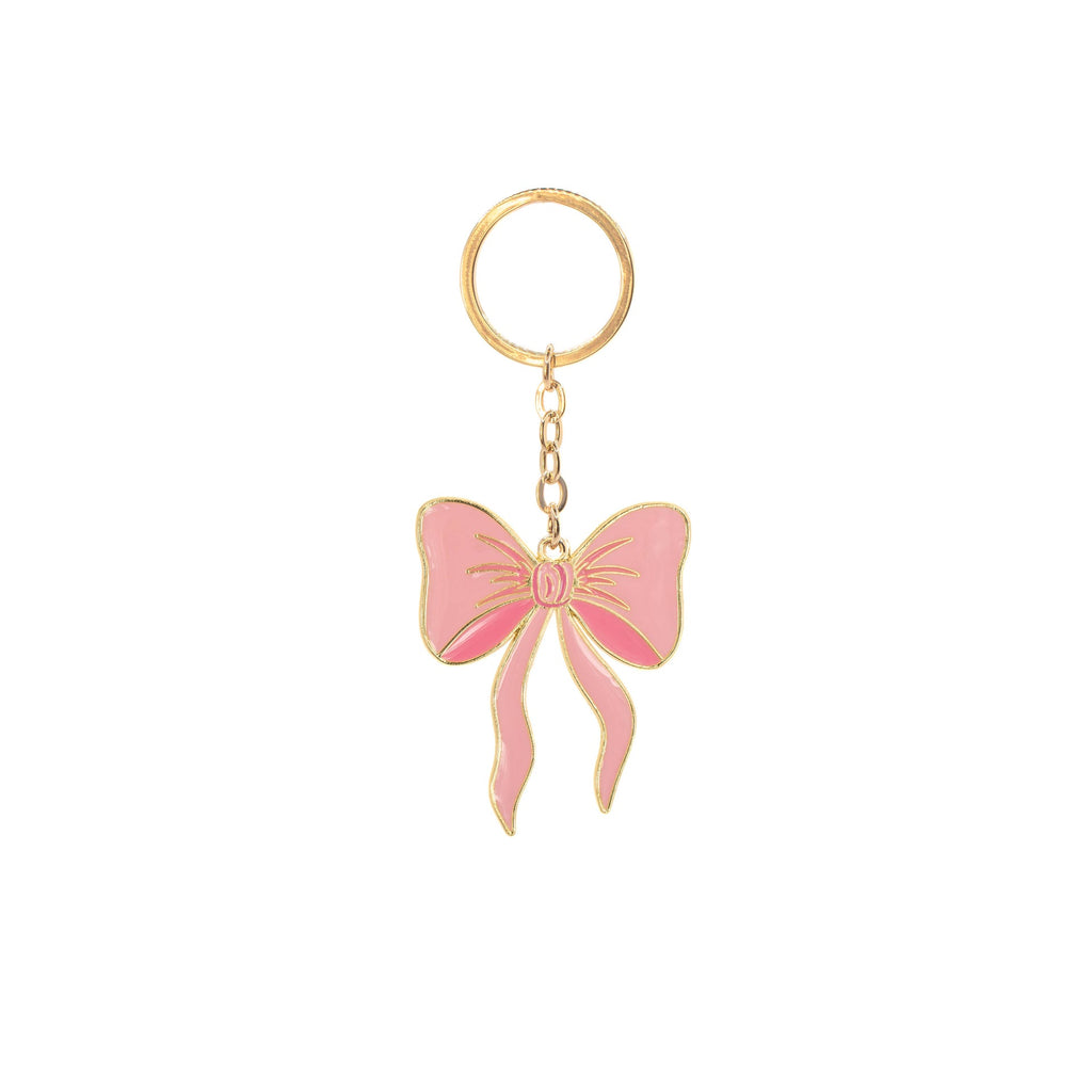 Schlüsselanhänger mit rosa Schleife