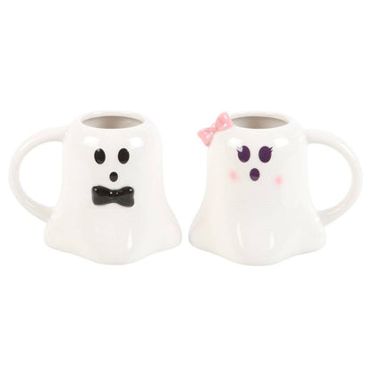 Ensemble de tasses Mr et Mme Fantôme "Boo"