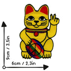 Patch Chat chanceux Peace