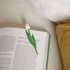 Marque-page Tulipe Blanche | Design e regali originali