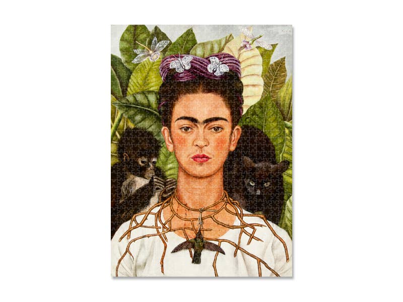 Puzzle, 1000 pièces, Frida Kahlo, Autoportrait colibri
