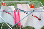 Torchon Chaton Les Petits Noms Pied de Poule – vue produit 3