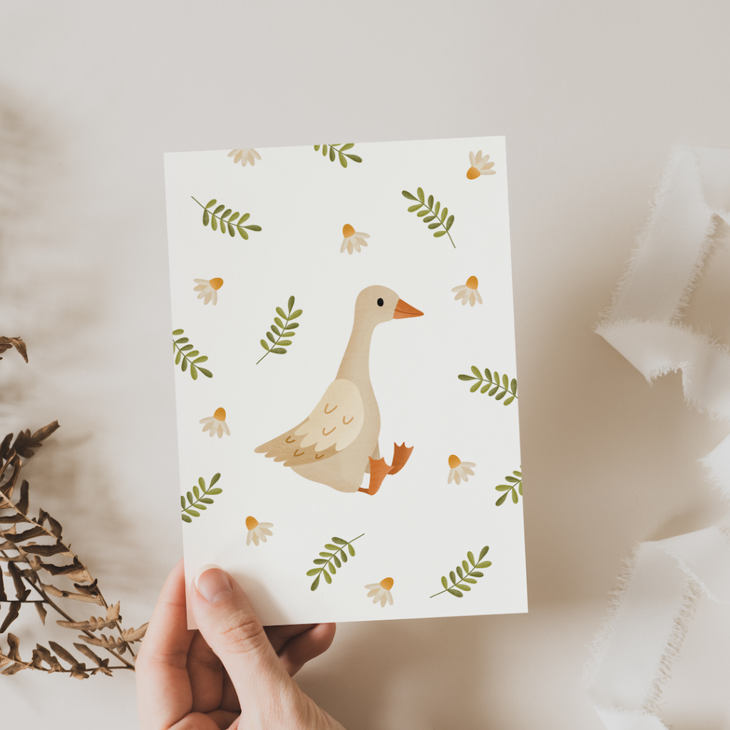Carte de Vœux Canard | Designproducten en originele cadeaus