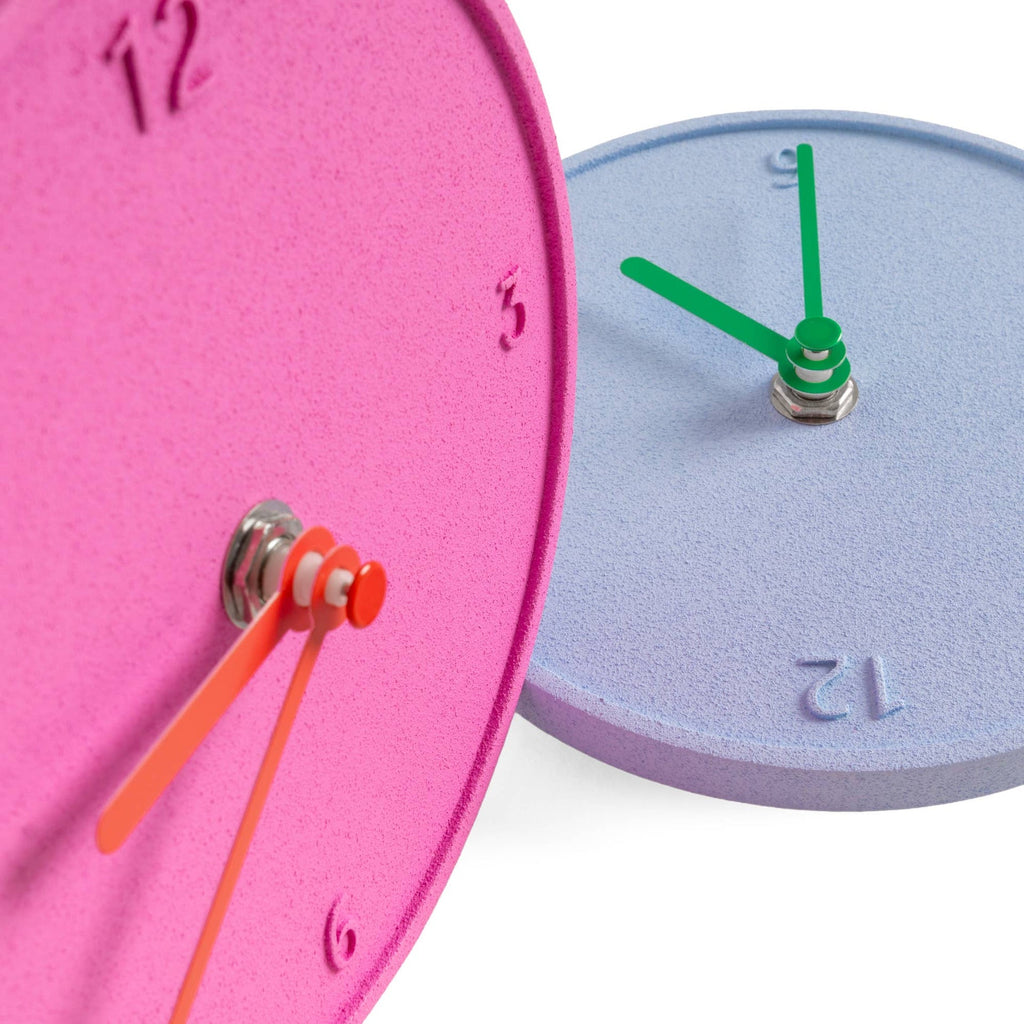 Horloge Ronde Brute Rose Helio Ferretti Vue 4