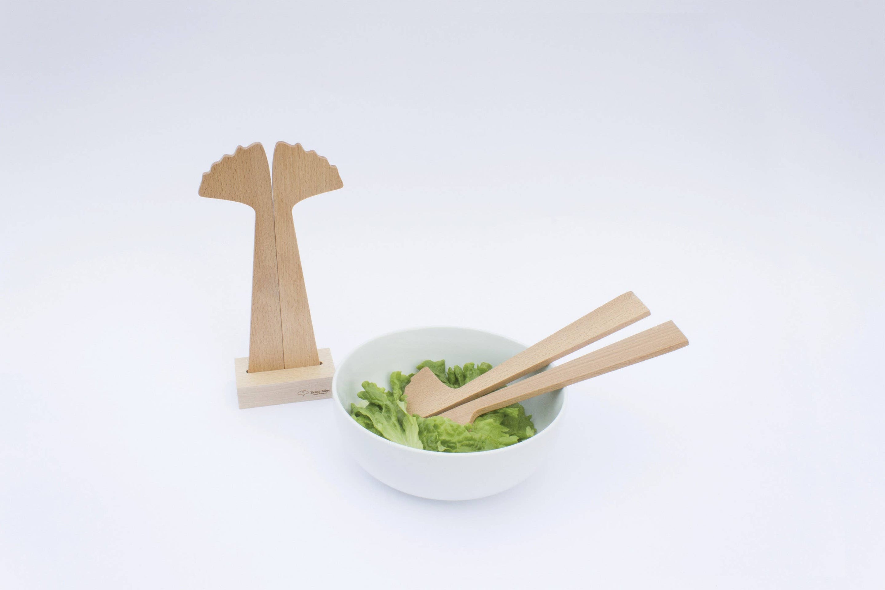 Salatbesteck - Ginkgo