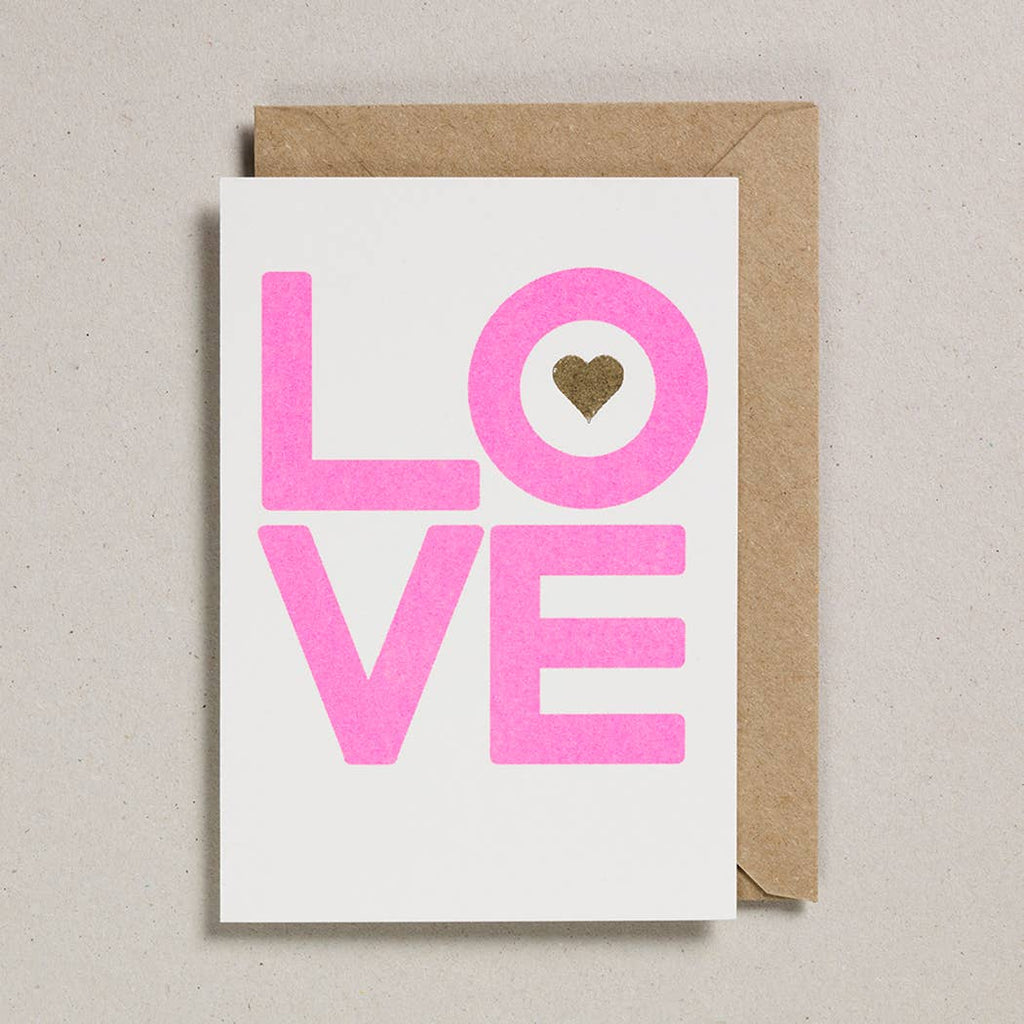 Carte St Valentin - Love | Design-lahjat ja sisustustuotteet
