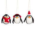 Décoration à suspendre en feutre Pingouins 3-Pack | Design e regali originali