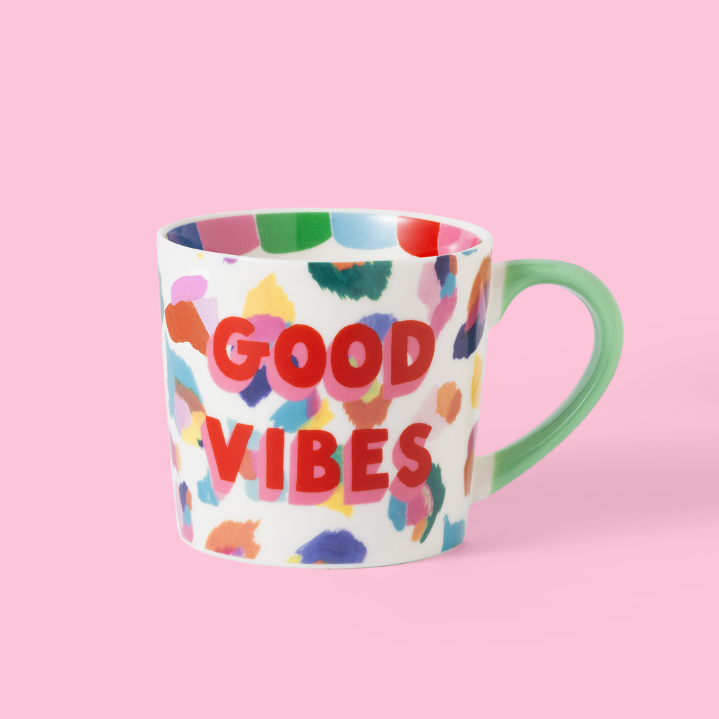 Mug Léopard Peint Bonnes Ondes