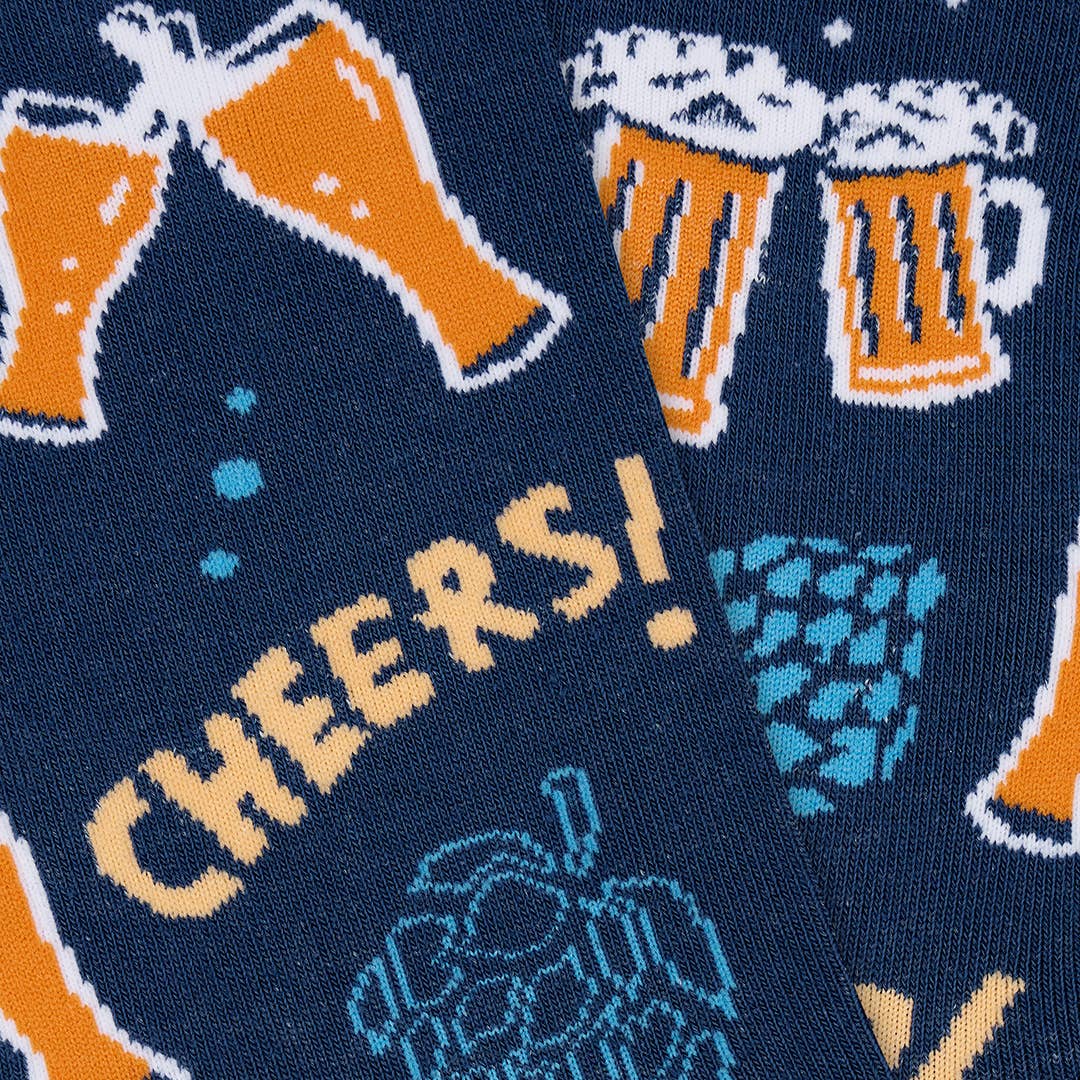 Chaussettes Bières « Cheers! »