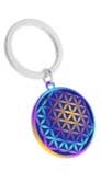 "Flower of Life" Keyring and Bookmark Box