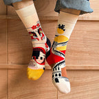 Chaussettes Dépareillées Chine « la Grande Muraille de Chine »