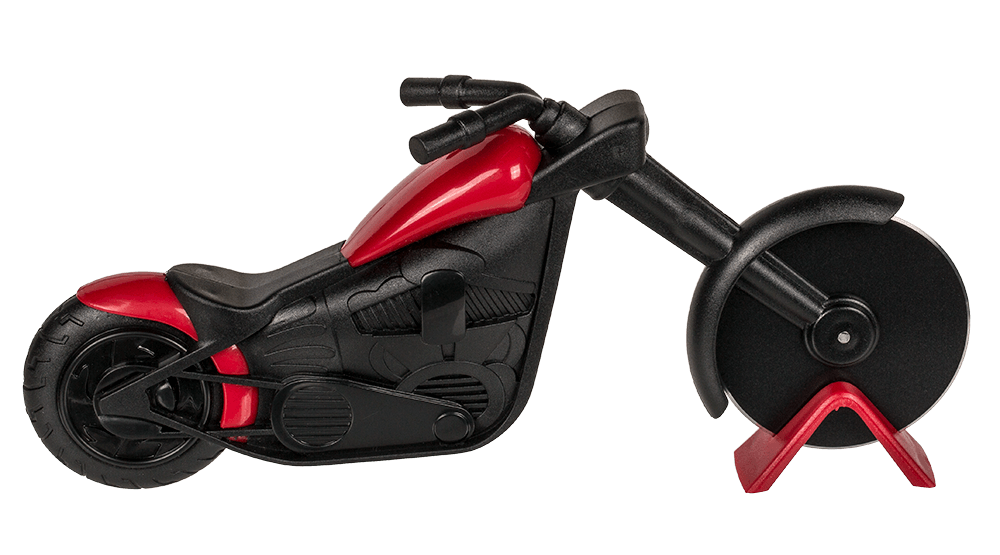 Coupe-pizza – moto – vue 4