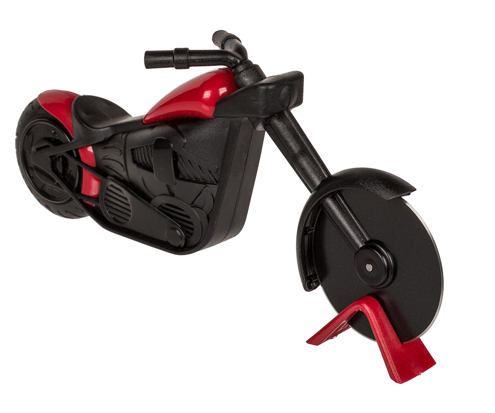 Coupe-pizza – moto – vue 5