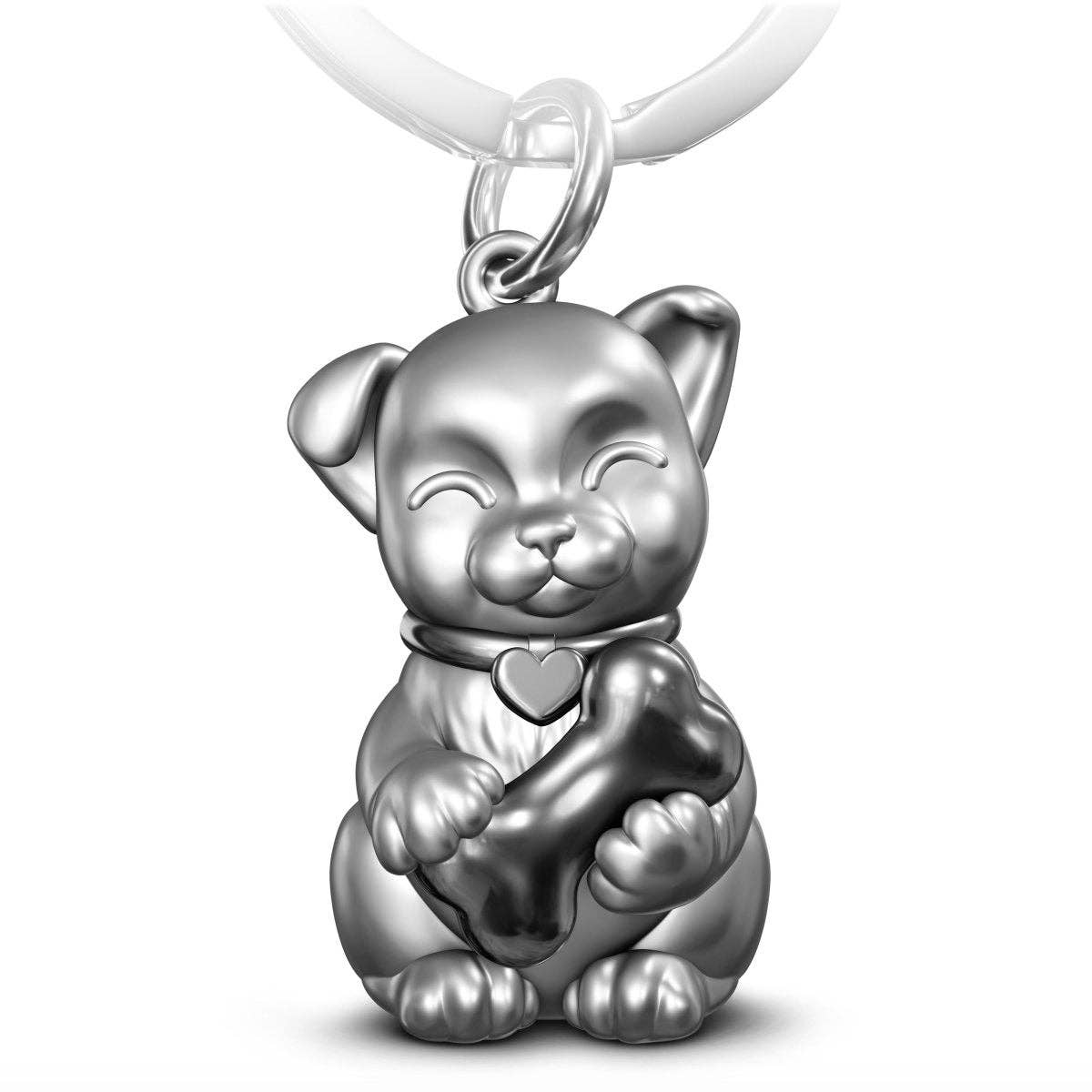 Porte-clés « Puppy » pour chien, joli pendentif en forme de chiot, porte-bonheur et cadeau pour les amoureux des chiens