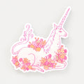 Sticker Licorne en Fleur | Oggetti di design e regali originali