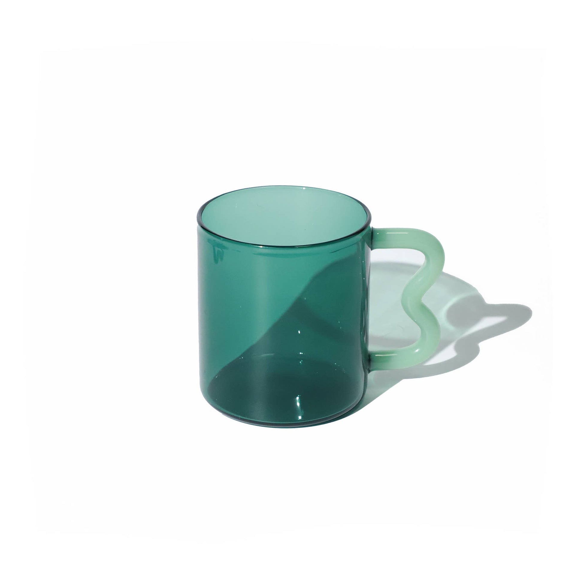 Mug en Verre de Jade Helio Ferretti Vue 2