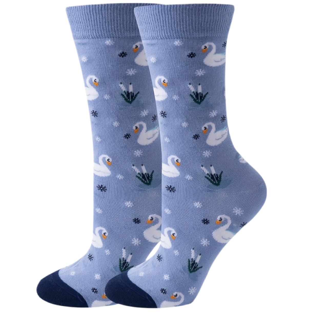 chaussettes cygnes blancs mrcol SOX BIRD 045 80172865185
