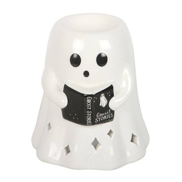 Histoires de fantômes Fantôme lecteur Halloween Brûle-parfum