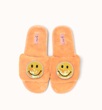 Paire de broches pour Chaussons - Smiley Jaune
