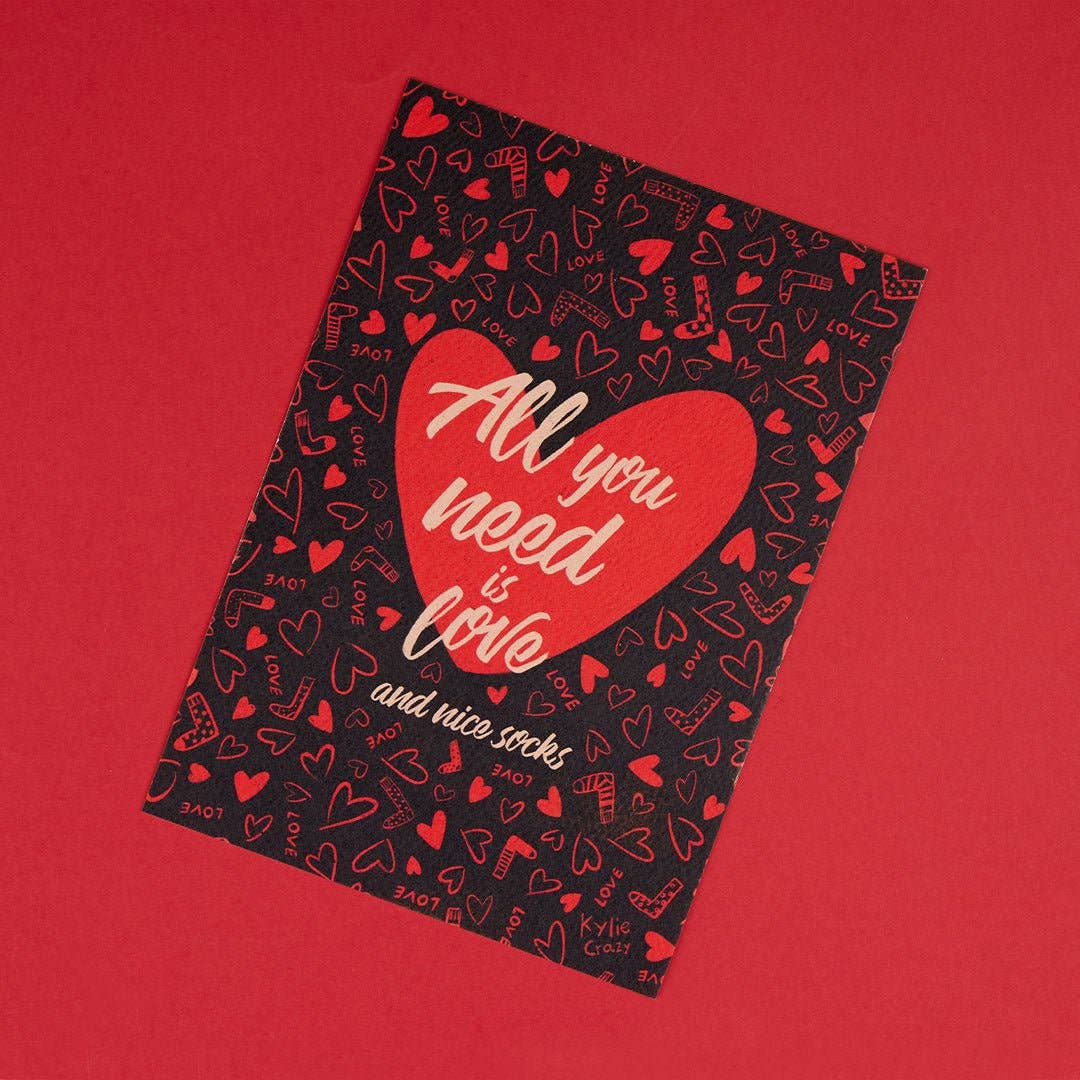 Pack original « All Your Need Is Love + boîte + impression cadeau »