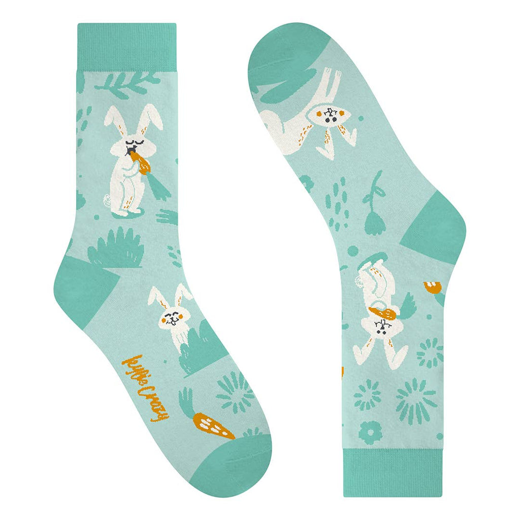Socken Hasen und Karotten