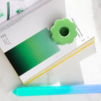 Porte Bougie Fleur Verte Helio Ferretti Vue 5