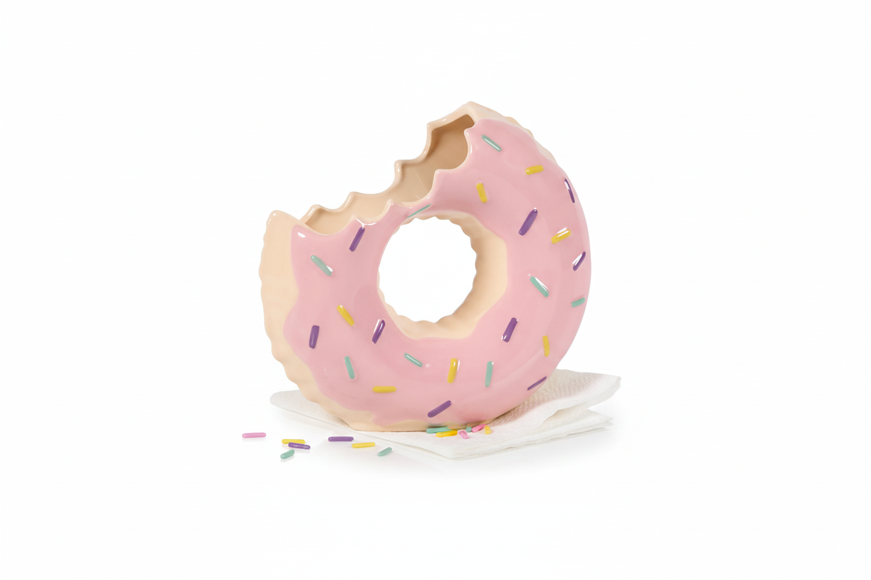 Vase Donut Flottant | Oggetti di design e regali originali