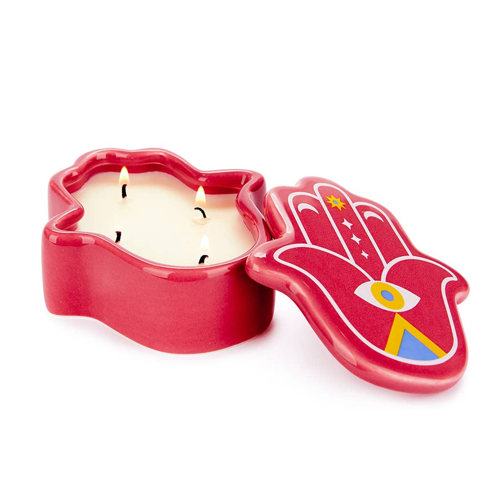 Lucky Hand Red Candle