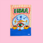 Geschirrtuch mit Waage-Sternzeichen