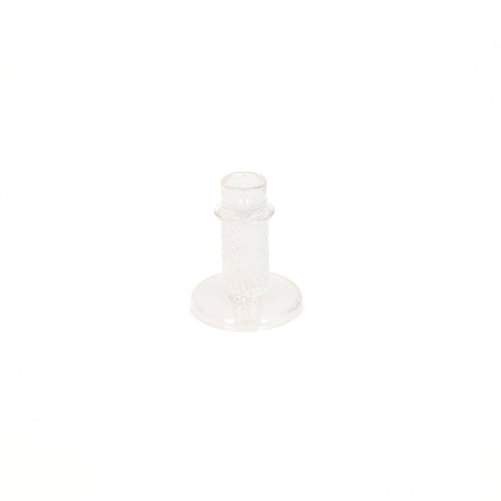 Candlestick - Glass - Rainbow Color - 8x10cm